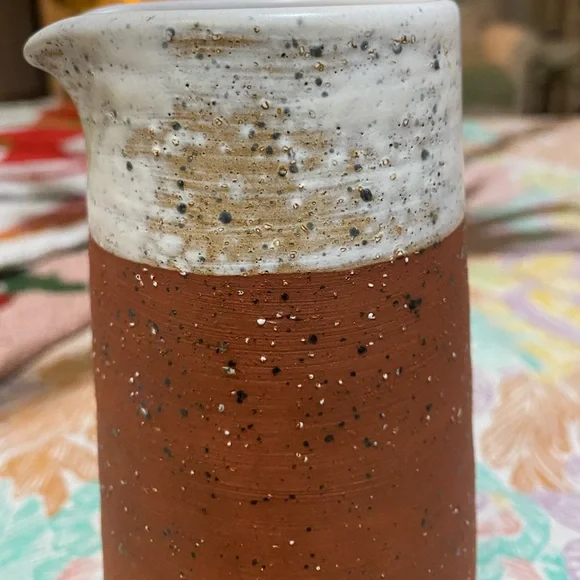 Thomas Hellström Ceramic Vase Nittsjö Sweden Mid Century Modern Vintage Nittsjo